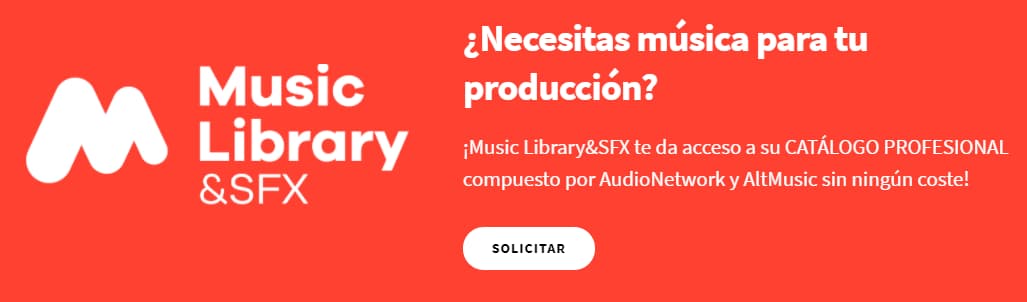 Solicitar acceso a Music Library
